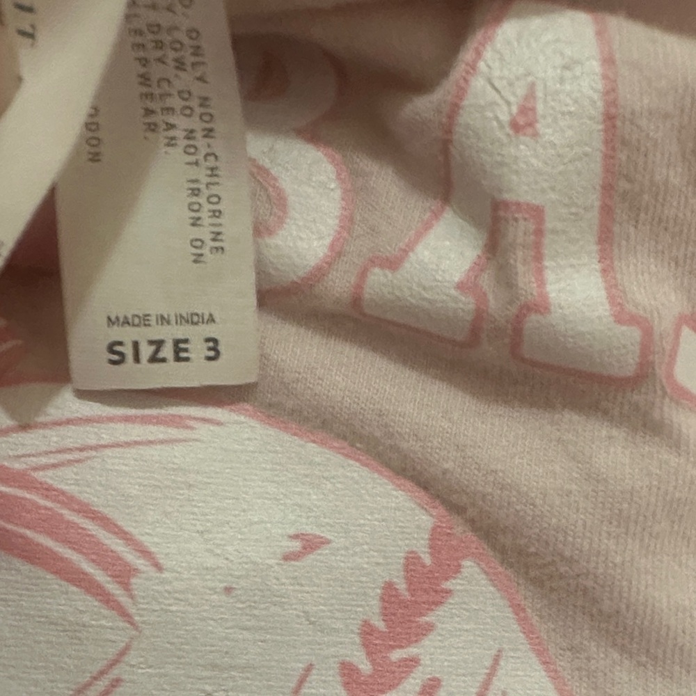 Baseball Sister Toddler Shirt 3T Pink Graphic Tee Sports Kids Top - Picture 2 of 3